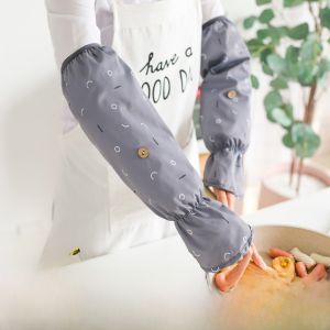 SVORIAHI | Waterproof Oil-Proof Kitchen Cooking Sleeves Anti-Splash Arm Covers Men Women Cooking Gloves Heat Resistant Easy Clean Cartoon