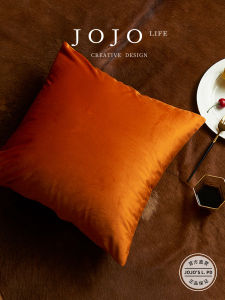 European Style Square Pillowcase Home Sofa Simple Design Polyester Fabric PP Cotton Filling Universal Audience