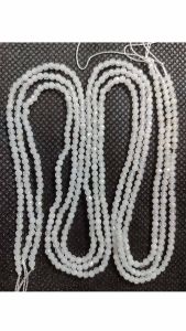 white moonstone crystal diy strand faceted 2mm