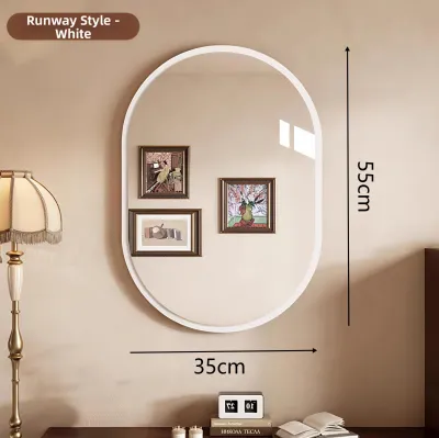 MU FENG ZHI NAN | Vintage Wall Mounted Mirror Arch Shaped