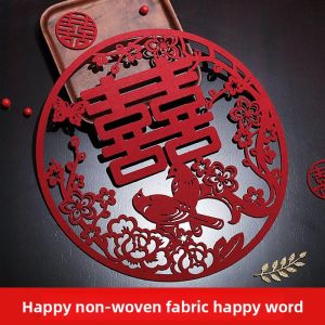 gumahus | Wedding Decorative Red Double Happiness Stickers