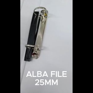 Alba Rado 80MM PVC 2D White Ring File A4/F4 Insert Binder P80D Fail Putih Albarado