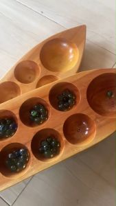 รางหมากขุม หรือเรือหมากขุม เเถมฟรีลูกเเก้ว 100 ลูก