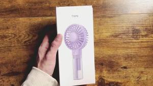 Warmco Large capacity Original UME Water Air-conditioning Fan Portable USB Fan Desktop Turbo Spray Humidification Mini Handheld Fan 2000mAh 4 Speeds Spray Fans