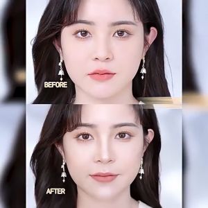 (Ready Stock)NOVO Plastic Makeup Multieffect Three Color Contouring Disk