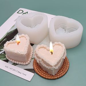 3D Love Hanging Cake Candle Silicone Mold DIY Chocolate Cake Baking Tool Creative Aromatherapy Soap Home Decoration Party