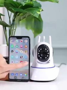 💥ซื้อ 1 แถม 1💥2024รุ่นใหม่ กล้องวงจรปิด 360°WiFi FHD 2.4G/5G 1080Pพิกเซล กล้องจิวไร้สาย แสงสีคืนวิสัยทัศน์ ดูผ่านมือถือ ควบคุมPTZ กล้องวงจร กลางคืนภาพเป็นสี มองเห็นตอนกลางคืน พูดโต้ตอบได้ กล้องวงจร แถมอถปกรณ์ IP Camera APP:v360pro มีภาษาไทย มีรับประกัน