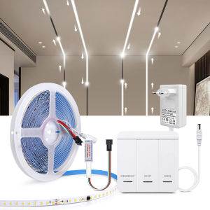 Horse Running Race LED Strip Light 24V 10M Running Water Flowing Lights Tape With Wireless RF Controller Switch Ceiling Decor