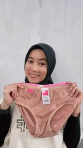 Celana Dalam Wanita Felicia Lusinan Bahan Katun Adem