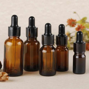 Local Delivery: 5pcs/Set 10ml Portable Amber Glass Bottle With Dropper UV Light Resistant Serum Dropper Bottles Makeup Tools
