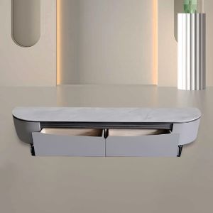 【Ready Stock】Gray Design: Functionality and Beauty of the 200cm TV Console