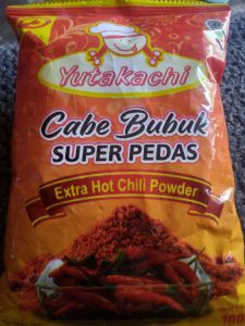 CABE BUBUK SUPER PEDAS /yutakachi /CHILI POWDER EXTRA PEDAS 100g