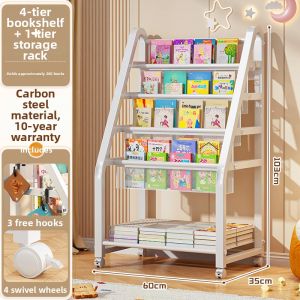 XINGYOU | Moveable Easy-assemble Childrens Bookshelf
