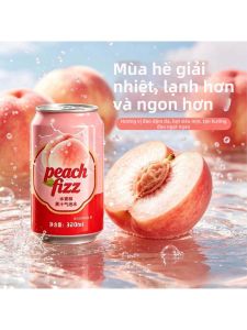 Nước Soda Hương Đào Làm Mát Mùa Hè
