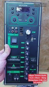 MẠCH LOA KÉO T8 KÈM CẶP MIC KHÔNG DÂY THÂN NHÔM CHO LOA 30~40 ĐƠN / 2O ĐÔI HÀNG CHẤT LƯỢNG