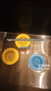 Saringan Afur Wastafel Cuci Piring Penyaring Kotoran Wastafel Bahan PVC