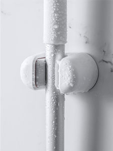 Strong No-Drill Bathroom Mop Broom Hook Powerful Fixed Clip Storage Rack Leyis Plastic Hook Adhesive Strip No Trace Max Load 3kg-5kg