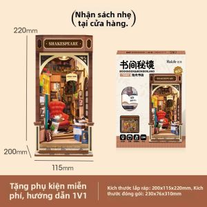 rolife | DIY Mini Nhà Dạng Đỡ Sách Làng Hoa Nghỉ Dưỡng