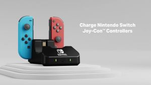 PowerA Controller Charging Base for Nintendo Switch & OLED/Lite (Officially Licensed)