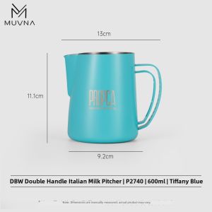 Muvna | Dual Winged Latte Art Pitcher PCA Collaboration