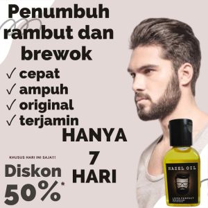 penumbuh rambut botak rontok pria dan wanita pelebat jenggot kumis penebal alis dan bulu mata ampuh cepat permanen