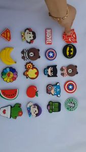 JIbbtiz cài dép Cross bản to khủng long SH8211 Phụ Kiện Trang Trí Giày Dép Xinh Xắn