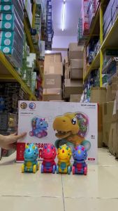Gear Dinosaur Light | Mainan Anak Dinosaurus Berjalan Lucu | Mainan Edukasi Anak Usia 2 3 4 5 Tahun