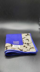 ผ้าเช็ดหน้า ผู้หญิง/ผู้ชาย ลายสวย Luciano Soprani Vintage Handkerchief Women/Man Floral 18" x 18" gift