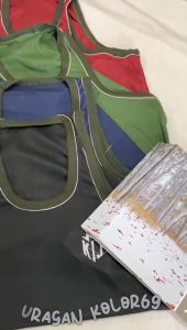 Kaos Dalam Pria Bordir: Singlet Pria Dewasa