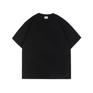 OUMULONG | Deconstructed Shoulder Pad T-Shirt for Men Five-Sleeve