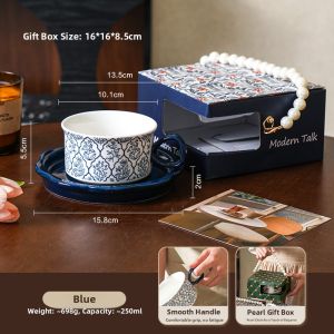 SHELI | Luxury French Style Lace Mug Set