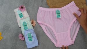 ISI 6 PCS  CELANA DALAM WANITA ZENA | 4 WARNA BAHAN KATUN LEMBUT NYAMAN | CD WANITA TERMURAH