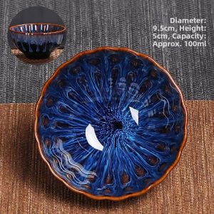 QIUZHISE | Ceramic Petal-shaped Teacup