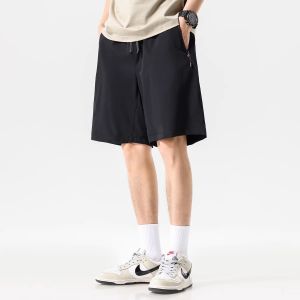 Hansca | Summer Heavyweight Sport Shorts For Men Black 5inch