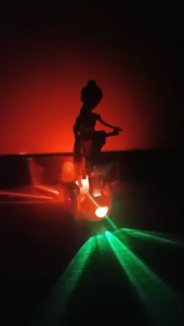 SSP K.pop Hunters girl group Early learning electric balance car toy with music ligths