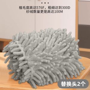 Extendable Chicken Feather Duster Non-Shedding Spider Web Dust Removal Sweeping Gray Ceiling Gap Cleaning Home Household Tool