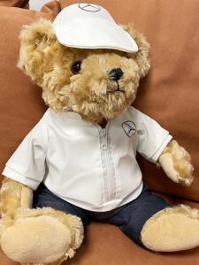 Bear Plush Toys Aito Tesla BMW Audi Jaguar Bear Plush Toys for Children And Adults Universal Gender Suitable for All Ages
