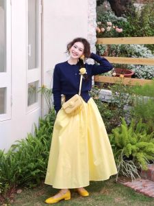 Áo Len Cardigan Dệt Kim Thêu Mềm Mại Cổ Tròn Dài Tay Dáng Ôm Cho Nữ Mùa Thu Phong Cách Hàn Quốc Màu Trơn Nút Cài