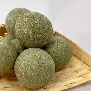 ลูกบอลแคทนิปขนาดใหญ่ 10 ซม. สำหรับแมวในบ้าน ของเล่นแมวขนาดใหญ่สำหรับลูกแมว ของเล่นเคี้ยวสำหรับลูกแมวที่กำลังงอกฟัน ของเล่นทำความสะอาดฟันแมว ของเล่นเลียฟัน ลูกบอลแคทนิปแบบโต้ตอบจากธรรมชาติ