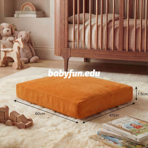 babyfun.edu | Fall Prevention Soft Childrens Rainbow Play Mat Cushion