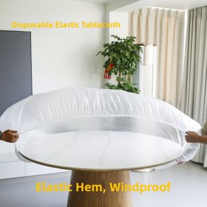 Waterproof Oil-Resistant Disposable PE Tablecloth