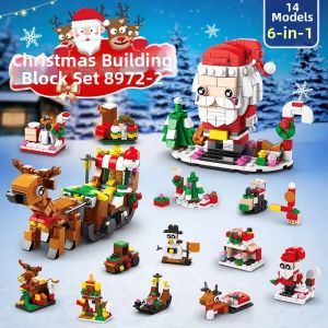 HECAN | Advent Calendar Brick Toy Gift Box