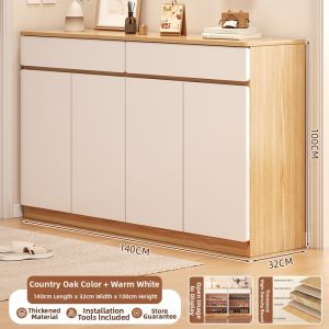 ZHUOHE | Door Entrance Shoe Cabinet Large Capacity 2026 New