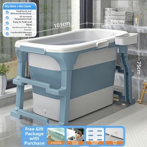 MOLORE | Foldable Thickened Home Bath Tub For Adults and Children Full Body Sauna