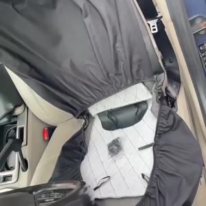 5 Seats Universal Car Seat Set PU Leather Car Seat Cushion Fully Surrounded Protective Pad Anti-Scratch Car Interior Accessorie