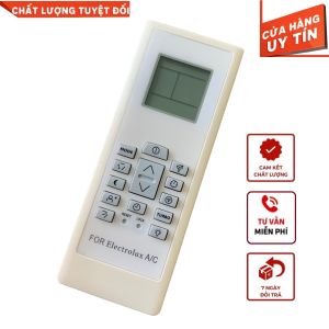 Điều khiển điều hoà Electrolux mẫu mặt trắng - hàng tốt rmote máy lạnh electrolux 1 chiều 2 chiều mót máy lạnh electroluc
