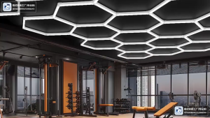 【SALE】Honeycomb Hexagon LED Light for Billiard Shop Garage Bright Wide Coverage