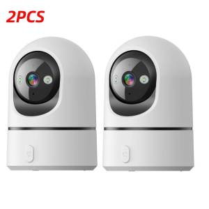 1-4PCS 8MP WiFi PTZ Camera Home One-touch Call Indoor CCTV Surveillance Camera Auto Tracking Camera Protection Baby Camera