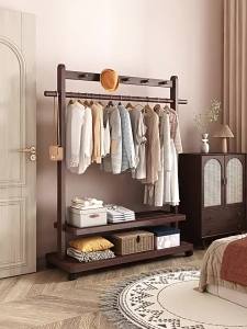 LINSY | Space-Saving Bedroom Corner Standing Coat Rack
