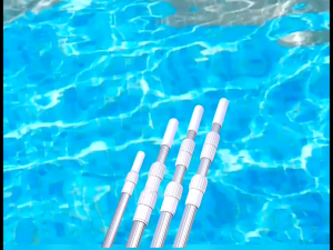Telescopic pole Rod Swimming Pool Aluminum Alloy Clean Equipment Adjustable Portable Handheld Cleaning tool